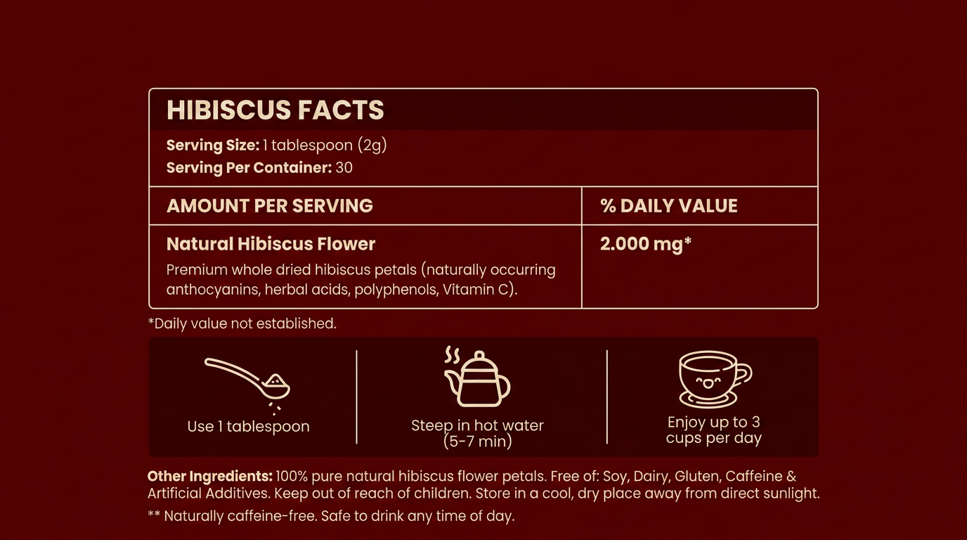 Veya Tea Herbal Hibiscus Tea